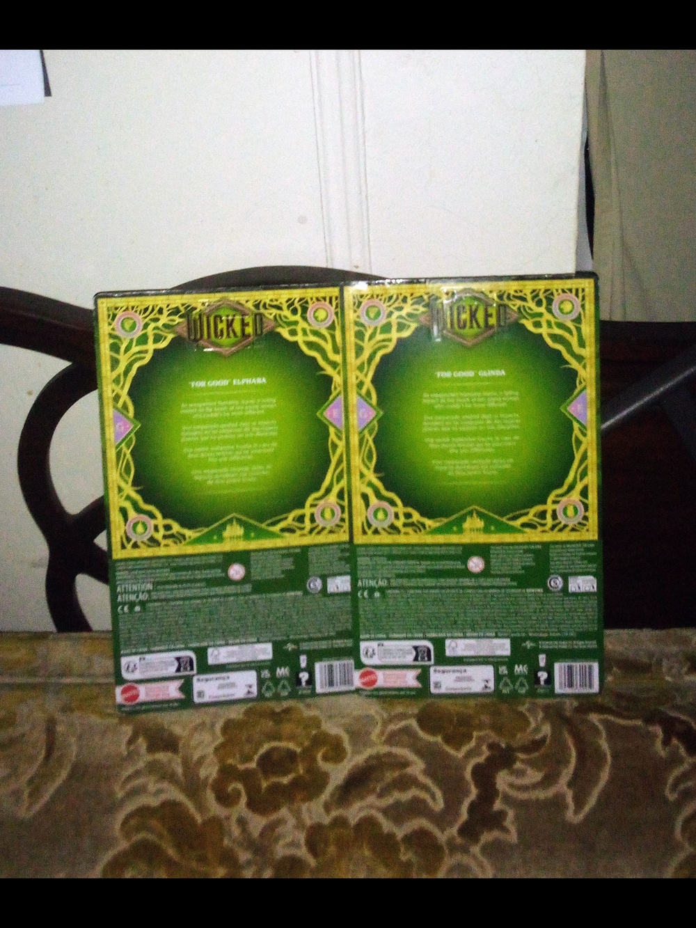 Wicked "For Good" Part 2 Singing Elphaba Glinda Mattel Barbie Doll Wizard of Oz - Picture 4 of 15